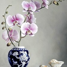 Схема вышивки «ORCHIDS»