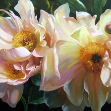 Схема вышивки «Peonies»