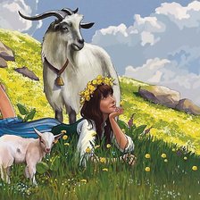 Схема вышивки «Пастушка»