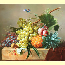 Схема вышивки «Фруктовый натюрморт.»