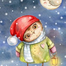 Схема вышивки «Совушка»