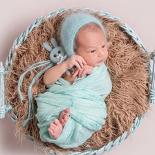 Схема вышивки «младенец»