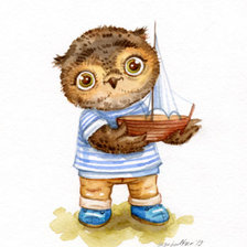 Схема вышивки «Совушка»