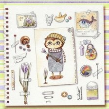 Схема вышивки «Совушка»