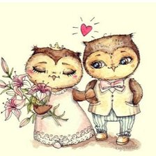 Схема вышивки «Совушки»