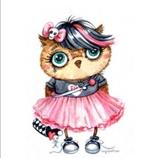 Схема вышивки «Совушка»