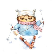 Схема вышивки «Совушка»