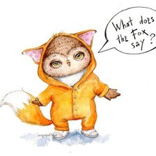 Схема вышивки «Совушка»