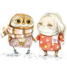 Схема вышивки «Совушка»