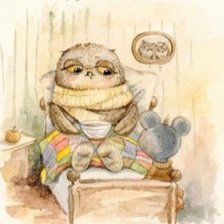 Схема вышивки «Совушка»