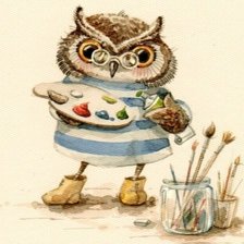 Схема вышивки «Совушка»