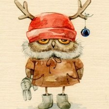 Схема вышивки «Совушка»