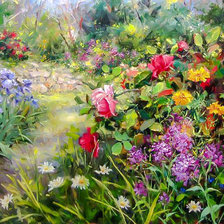 Схема вышивки «Wild Flora.»