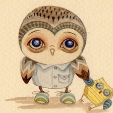 Схема вышивки «Совушка»
