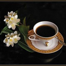 Схема вышивки «Уренний кофе»