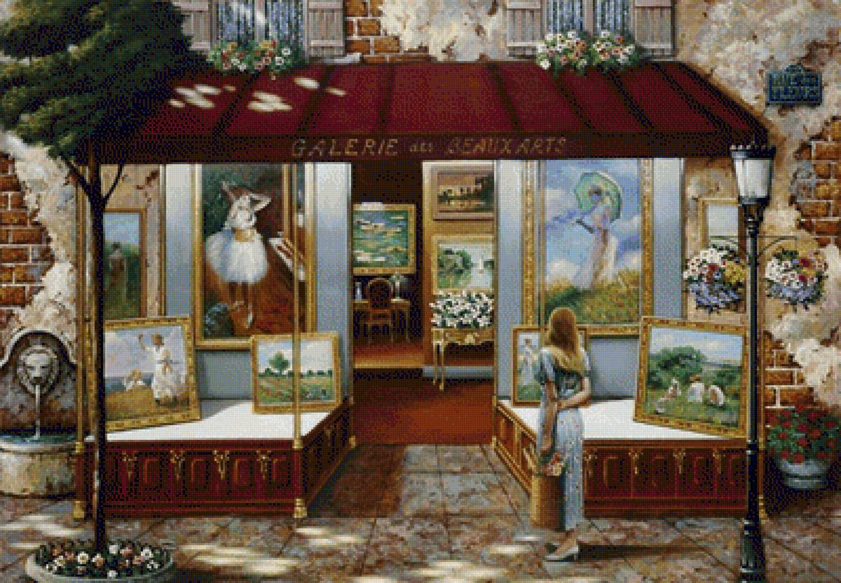 КАРТИНЫ Johnа Patrickа O’Brienа.ГАЛЕРЕЯ  BEAUXARTS - здания, помещения - предпросмотр