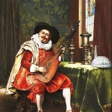 Схема вышивки «Музыкант»