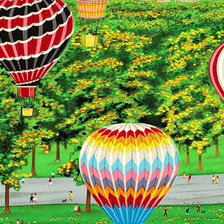 Схема вышивки «парад шаров»