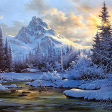 Схема вышивки «природа»