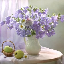 Схема вышивки «колокольчики цветы»