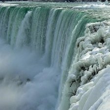 Схема вышивки «Ниагарский водопад»