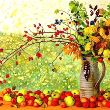 Схема вышивки «натюрморт»