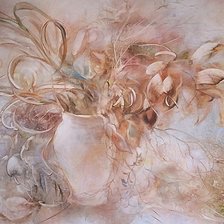 Схема вышивки «туманные цветы»