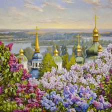 Схема вышивки «Beautiful Domes.»