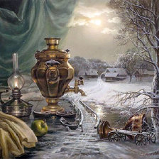 Схема вышивки «Худ. М. Сатаров»