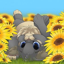 Схема вышивки «в цветах»