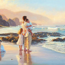 Схема вышивки «На берегу»