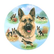 Схема вышивки «овчарка»