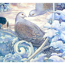Схема вышивки «Серия "Птицы"»