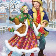 Схема вышивки «na korculiach»