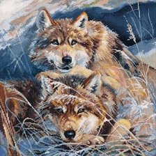 идиллия, волки