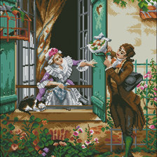 Схема вышивки «Приятный день»