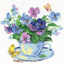 Схема вышивки «Букет»
