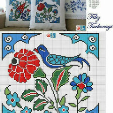 Схема вышивки «подушка»