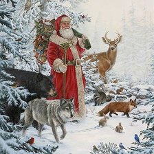 Схема вышивки «санта   , велес»