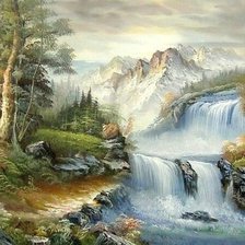 Схема вышивки «природа»