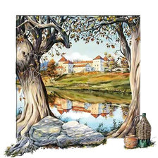 Схема вышивки «PÀISAJE»