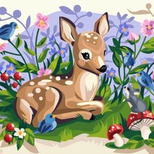 Схема вышивки «Бемби»