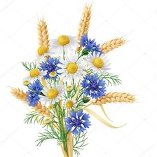 Схема вышивки «цветы»