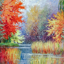 Схема вышивки «Early Fall.»