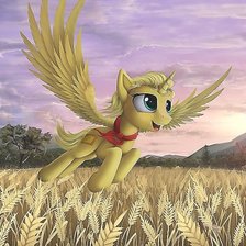 Схема вышивки «Единорожек»