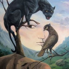 Схема вышивки «Face»