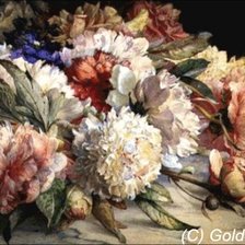 Схема вышивки «цветы, гобелен, узоры»