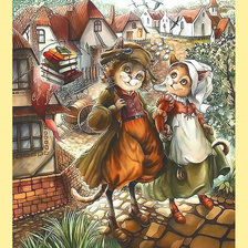 Схема вышивки «Серия "Коты".»