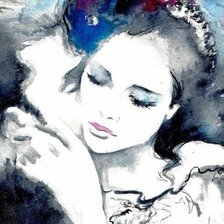 Схема вышивки «Abbraccio Acquarel»