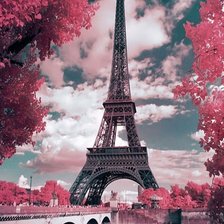 Схема вышивки «Париж»